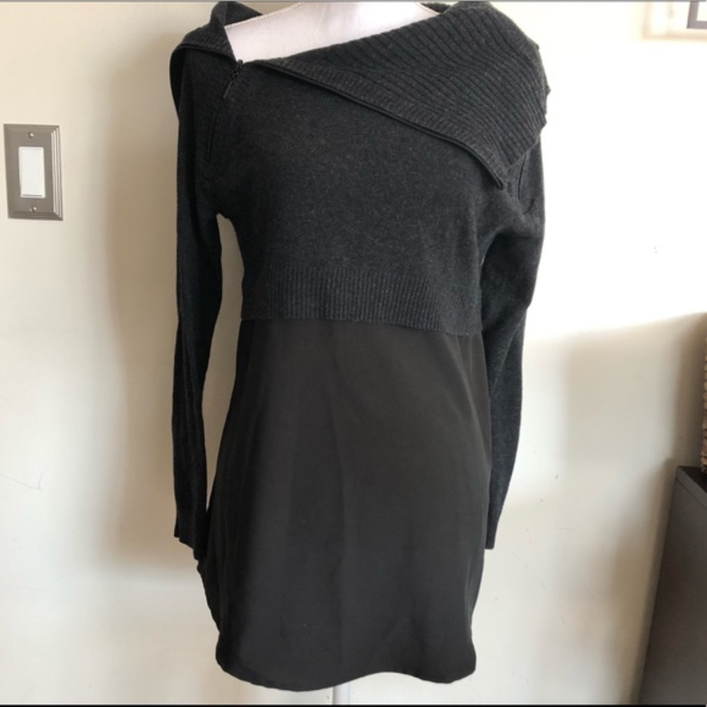 Seraphine Maternity Cowl Neck Sweater, Sz S